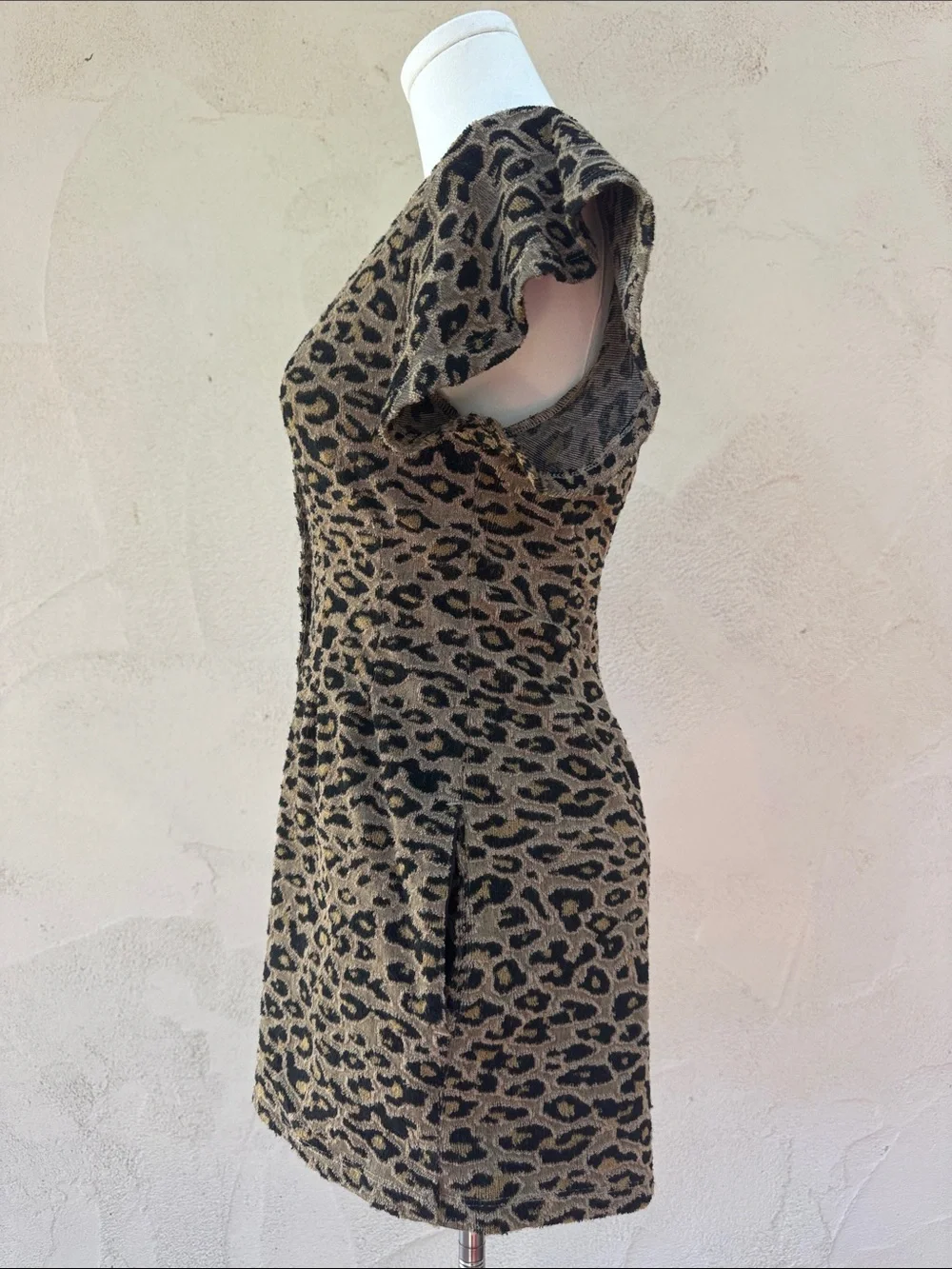 Free People Phoenix Romper Leopard Print Size XS